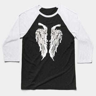 Angel wings with Guns Baseball T-Shirt